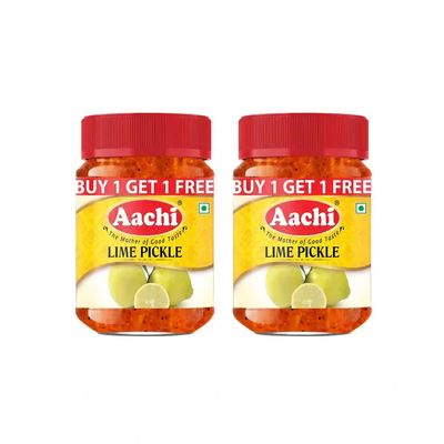 Aachi' Lime Pickle, 200g, Buy 1 Get 1 Free Pack-