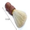 Foreign Holics Smooth & Comfortable Natural Bristle Shaving Brush for Men Shave, 10-12 Cm view 2