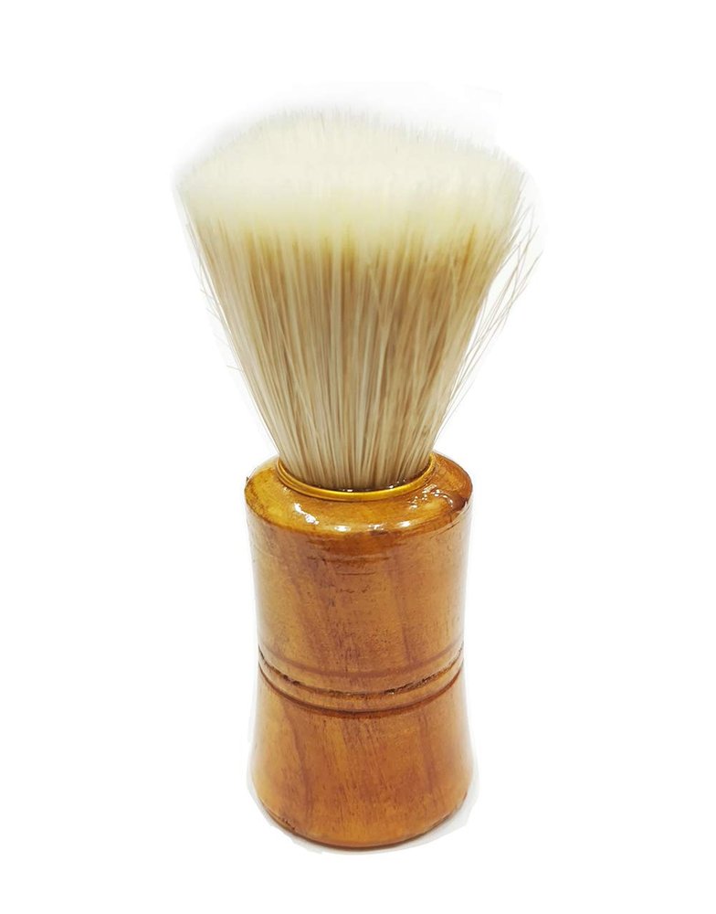 Foreign Holics Wooden Handle and Soft Bristle Shaving Brush for Men & Boys (Size: 10 to 12 Cm, 1pc)