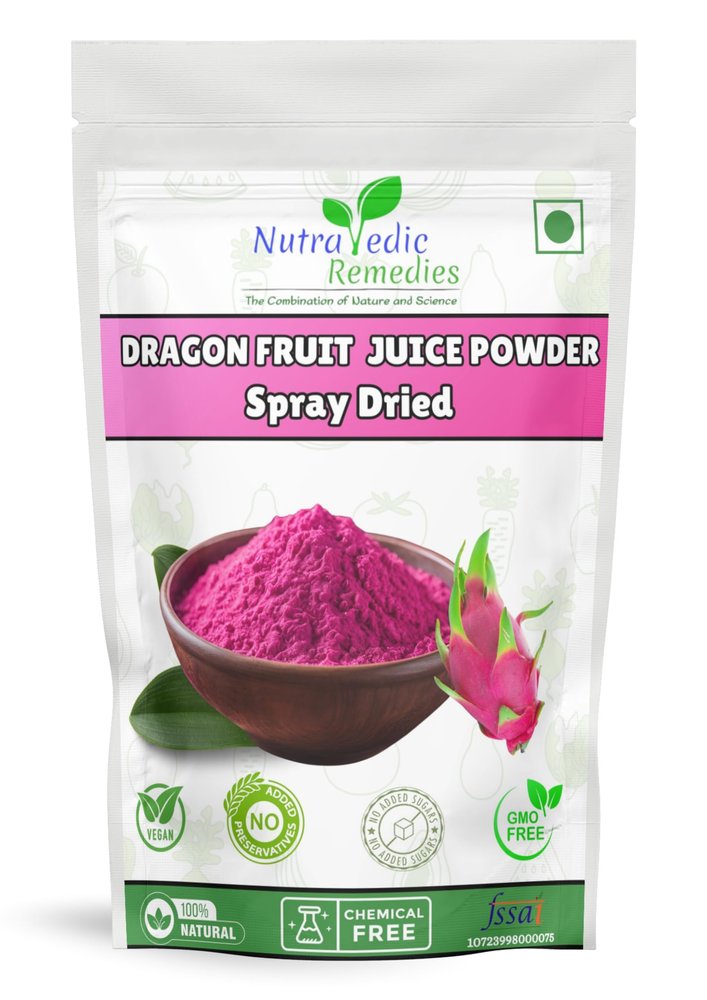 Dragon Fruit Powder Supplement, 200g, Natural Pitaya Superfood for Smoothies