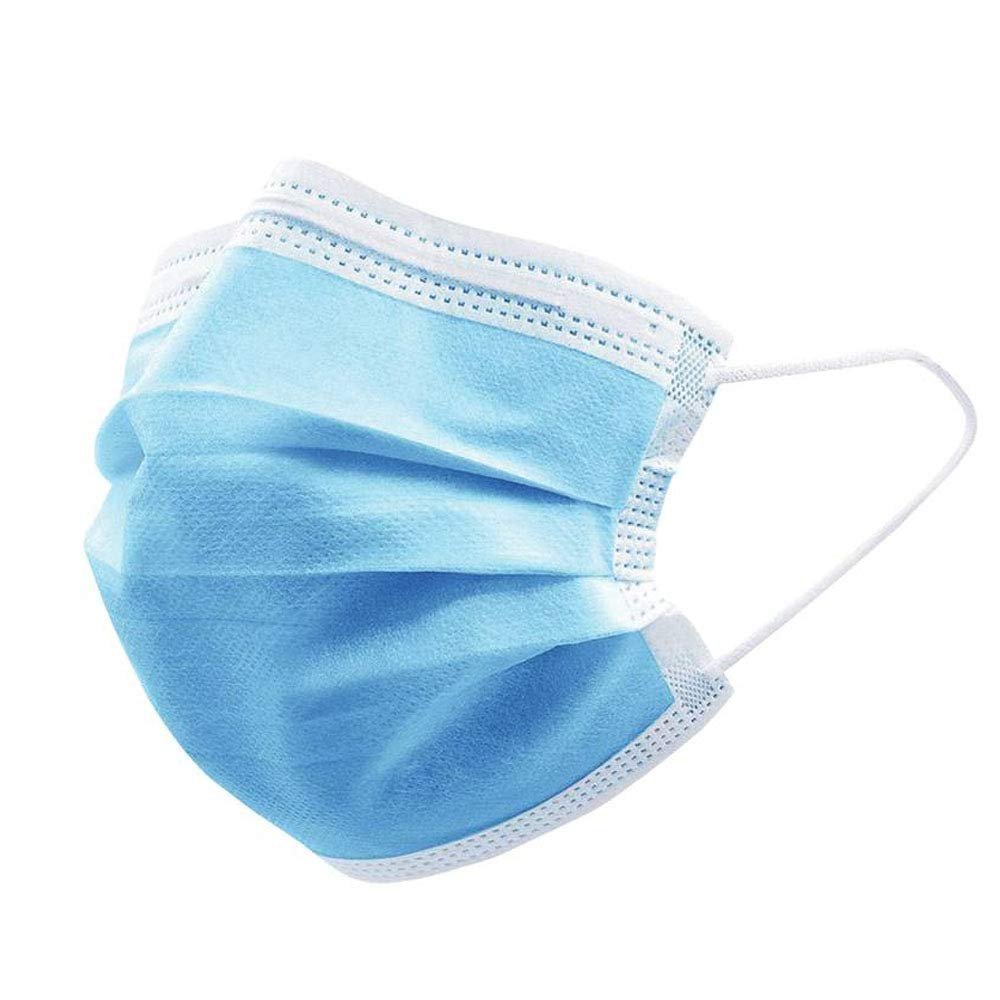 Gloway 3PLY Surgical Mask Nonwoven Fabric Disposable | Breathable, Comfortable Fit | Ideal for Healthcare, Lab, and Everyday Use | Single-Use Masks for Safety and Hygiene 70 pcs - Pack of 6