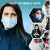 Gloway 3PLY Surgical Mask Nonwoven Fabric Disposable | Breathable, Comfortable Fit | Ideal for Healthcare, Lab, and Everyday Use | Single-Use Masks for Safety and Hygiene 70 pcs - Pack of 6 view 4