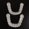 ELBME Resin Teeth Veneers Comfortable Dentures Tooth Cover Removable Reusable Upper Lower Cover|Tooth Cover Removable|Removable Tooth| Removable Teeth Clip|Best Toothbrush Cover view 2