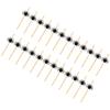 ELBME 24X Halloween Paper Straws Funny Disposable Straws for Carnival Party Spider view 1