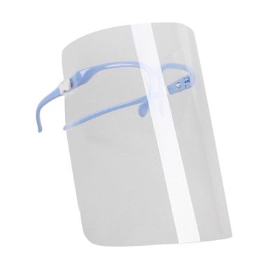 ELBME Novelty Kitchen Cooking Anti-Oil Splash Face Mask Shield Protector New Blue | 1 Piece Face Mask