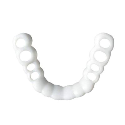ELBME Silicone Upper/Lower False Teeth Dental Veneers Dentures Fake Tooth Upper |Health & Beauty | Oral Care | Other Oral Care