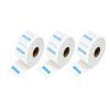 OSEN 3 Rolls 300 Neck Strips Barber Paper Neck Strips for Neck Ruffle Roll Tissue for Salon Beauty Hair cutting Personal and Professional Use (White) view 1