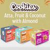 Balasa Cookie Biscuits Combo Pack | Cookie & Biscuit Pack Combo | Tea Time Snack | Healthy & Tasty | Ideal for Gifting (Pack of 3 x 180g, Atta Cookies, Fruit Cookies, Coconut with Almond) view 2