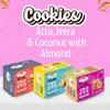Balasa Cookie Biscuits Combo Pack | Cookie & Biscuit Pack Combo | Tea Time Snack | Healthy & Tasty | Ideal for Gifting (Pack of 3 x 180g, Atta Cookies, Jeera Cookies, Coconut with Almond) view 2