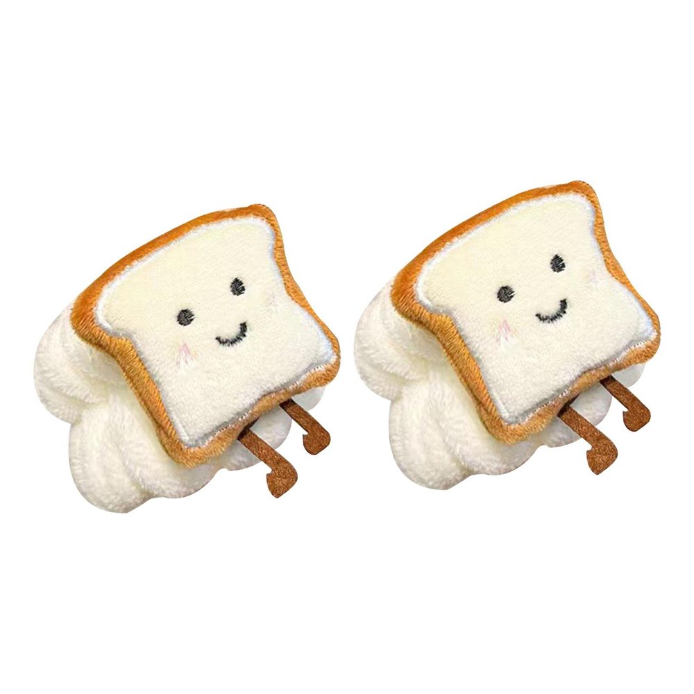 CALANDIS 2Pcs Face Wash Hand Wrist Strap Comfortable Face Wash Wristbands White Toast | Cleansers & Toners | Skin Care