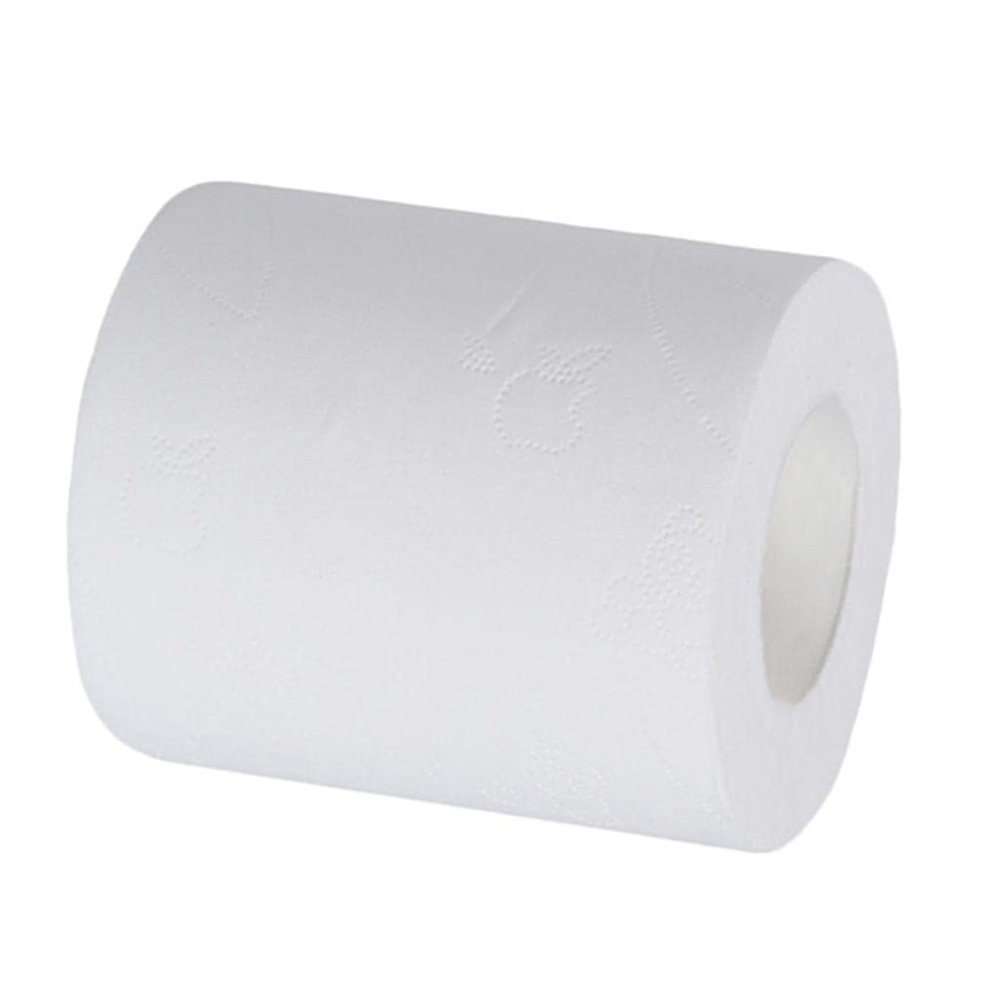 CALANDIS Home Hotel 4 Ply Bathroom Toilet Paper Bulk Roll Wood Pulp Bath Tissue White | Toilet Paper | Paper Products | Household Supplies & Cleaning