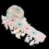 CALANDIS 1 Yard Jacquard Ribbon Trim with Pom Poms Tassel DIY Crafts - Sun Pattern | Trims | Embellishments & Finishes | Sewing view 3