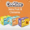Balasa Cookie Biscuits Combo Pack | Cookie & Biscuit Pack Combo | Tea Time Snack | Healthy & Tasty | Ideal for Gifting (Pack of 3 x 180g, Jeera Cookies, Fruit Cookies, Osmania Cookies) view 3