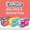 Balasa Cookie Biscuits Combo Pack | Cookie & Biscuit Pack Combo | Tea Time Snack | Healthy & Tasty | Ideal for Gifting (Pack of 3 x 180g, Atta Cookies, Jeera Cookies, Almond Pista Cookies) view 2