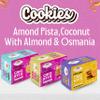 Balasa Cookie Biscuits Combo Pack | Cookie & Biscuit Pack Combo | Tea Time Snack | Healthy & Tasty | Ideal for Gifting (Pack of 3 x 180g, Almond Pista Cookies, Osmania Cookies, Coconut with Almond) view 2