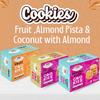 Balasa Cookie Biscuits Combo Pack | Cookie & Biscuit Pack Combo | Tea Time Snack | Healthy & Tasty | Ideal for Gifting (Pack of 3 x 180g, Fruit Cookies, Almond Pista Cookies, Coconut with Almond) view 2