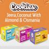 Balasa Cookie Biscuits Combo Pack | Cookie & Biscuit Pack Combo | Tea Time Snack | Healthy & Tasty | Ideal for Gifting (Pack of 3 x 180g, Jeera Cookies, Osmania Cookies, Coconut with Almond) view 3