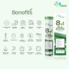 Be Blessed 8IN1 All GREENS (20 Effervescent Tablets) | Wholefood Multivitamins with Vitamin C, Zinc, B6 for Immunity & Detox with Plant Superfoods & Antioxidants - Pack of 1 view 3