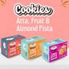 Balasa Cookie Biscuits Combo Pack | Cookie & Biscuit Pack Combo | Tea Time Snack | Healthy & Tasty | Ideal for Gifting (Pack of 3 x 180g, Atta Cookies, Fruit Cookies, Almond Pista Cookies) view 3