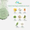 Be Blessed 8IN1 All GREENS (20 Effervescent Tablets) | Wholefood Multivitamins with Vitamin C, Zinc, B6 for Immunity & Detox with Plant Superfoods & Antioxidants - Pack of 4 view 2