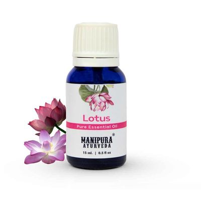 Manipura Ayurveda Lotus Essential Oil 15ML 100% Pure & Natural