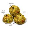la Vela Dry Fruits Ladoo Sugar |Dry Fruits Ball | Handmade with 95% Mixed Nuts, Black Raisins, Gulkand & Pure Cow Ghee | No Sugar, No Jaggery, No Preservatives | Healthy Indian Mithai & Premium Festival Laddu Sweets (200 Gram) view 3