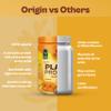Origin Nutrition Vegan Plant Protein Powder, Mango Mania Flavour with 25g per serve Plant-Based Protein, Gluten Free, Soy Free, Dairy Free, No Added Sugar, Soy Free, Non - GMO, 7 Servings, 288g view 3
