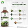 GargRishi Neem Karela Jamun Juice | Natural Ayurvedic Herbal Juice for Balanced Blood Sugar, Digestive Health, and Immunity Support | Rich in Antioxidants, Purifies Blood, Improves Skin (3000) view 2