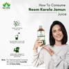 GargRishi Neem Karela Jamun Juice | Natural Ayurvedic Herbal Juice for Balanced Blood Sugar, Digestive Health, and Immunity Support | Rich in Antioxidants, Purifies Blood, Improves Skin (3000) view 4