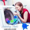 Acetap Washing Machine Cleaner Balls, Reusable Scrubbing Laundry Balls, Tangle-Free Clothes Cleaning Ball, Enhances Washing Power, Prevents Wrinkles & Lint, Durable Washer Balls (Pack of 10) view 2