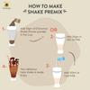D'aromas Cold Cocoa Shake Premix Powder 2.5kg, 100% Vegetarian Instant Delicious Milkshake, Ready Mix Powder Ideal For Home, Parties,Wedding, Cafe, Restaurant (Each 500gm) (Pack Of 5) view 3