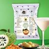 D'aromas Custard Apple, Sitaphal Basundi Milkshake Premix With Almond 4kg, 100% Vegetarian Instant Ready Mix Powder for Home, Restaurants, Cafe, Wedding, Parties (Each 500gm) (Pack Of 8) view 2
