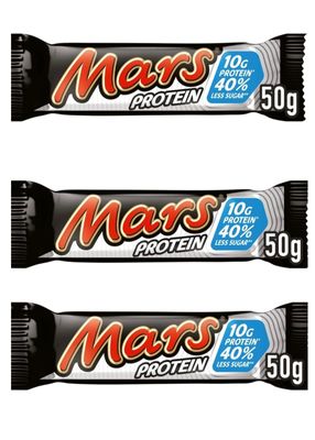 Mar's Protein Bar, Chocolate Bar, Protein, Bulk Pack, 50g (Pack of 3)