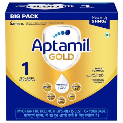 Aptamil Gold Infant Formula Stage 1 Powder, 1.2 kg