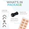 Senvox Breathing Nasal Strip | Anti Snoring Nose Clip For Boost Oxygen Intake, Reduce Snoring, Improve Sleep Quality | Breath Fresheners Strips | Skin Safe, Extra Strength & Snoring Solution Strips (15) view 2