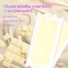 Bombae Choco Wax Strip for Women | 1 Pack (20 Strips) | Body & Bikini | Removes Tan, 28 Days Hair-Free | White Chocolate Bliss, Post-Wax Wipes view 3