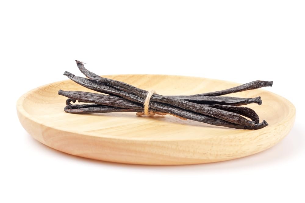 Vanilla Beans 20 Pods Whole | Gourmet Grade A Madagascar Bourbon Vanilla Pods (14-16cm) | 100% Natural Rich Aromatic Flavor for Baking, Extract, Ice Cream & Desserts | Vacuum Sealed