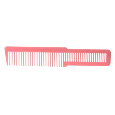 Barber Comb Flat Top Clipper Comb - Small 8" Long - Clipper Comb Pink Health & Beauty/Hair Care & Styling/Brushes & Combs