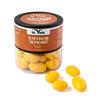 la Vela Almond Dragees | 142g (5oz) Jar | White Chocolate Coated Roasted Crunchy & Creamy Snack | Premium Gift Box for Festivals, Birthdays & Special Occasions, Snacking &Desserts (142 Gram, Saffron) view 1