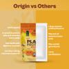 Origin Nutrition 100% Natural Plant Based Protein Powder, 821 gm, European Pea Protein Isolate & Pumpkin Seed, Mango Flavour with 25g per Protein Per Serve view 4
