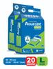 AQUACARE Underpads (18 Hours ) NEW GEL TECHNOLOGY Premium Underpads , Large (90 cm X 60 Cm) I 18 Hrs Absorption Protection I Waterproof I Protects Surfaces from Incontinence I Super Soft Polymer For Adult .10 pcs x 2 Packet ( 20 Underpads) view 2