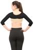 Dermapress Post Liposcution Arm Compression Garment || MICROPOLY FABRIC || Slimming Sleeves || Arms Posture Corrector || Shapewear || Post Surgical Arms Support (Black, XXL) view 2