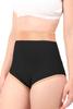 Dermapress High Waisted Abdomen Shapewear | Micropoly Fabric | Tummy Tucker | Waist Slimmer | Abdomen and Waist Compression Panty | Post Surgical Support (Black, M) view 3