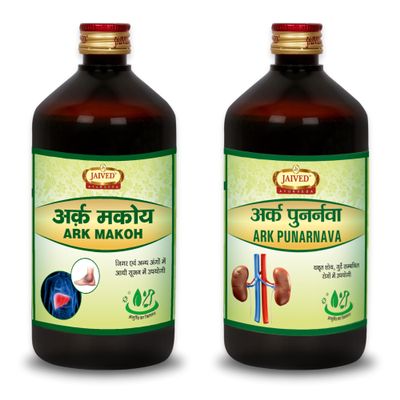 Jaived Ayurveda Punarnava Arq | Ark Makoy | Liver Care | Kidney Care | Urinary Problems | Detox | Combo Pack | 900ml