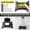 AJAGIYA STORE Natural Sneaker & Shoe Cleaner Wipes Portable Sneakers Cleaner Shoe Wipes Quickly Remove Dirt & Stains, These Disposable Shoe Cleaning Wipes - 80 Wipes (PACK OF 1) view 2