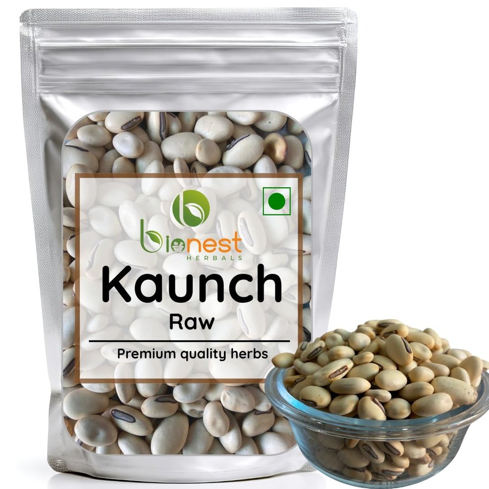 Bionest Herbals Kaunch Beej 250g  Kapikacchu/Mucuna Pruriens | Strength, Fertility & Vitality