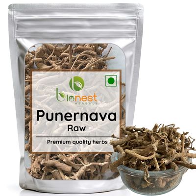 Bionest Herbals Punarnava 250g  Boerhavia Diffusa/For Kidney, Liver & Anti-Inflammatory Support