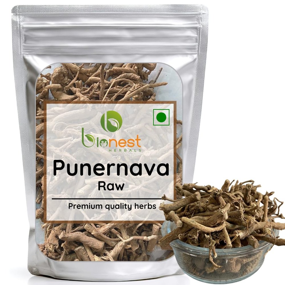 Bionest Herbals Punarnava 250g Boerhavia Diffusa/For Kidney, Liver & Anti-Inflammatory Support