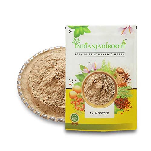 IndianJadiBooti Amla Powder Indian Gooseberry Emblica officinalis, 900 Grams | (Pack Of 2)