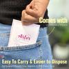 Astercare Sanitary Napkin & Intimate Wash Combo- XL+ Ultra-Absorbent, Rash-Free Pads with Biodegradable Disposable Bags-pH-Balanced, Soap-Free Intimate Wash for Daily Hygiene- Long-Lasting Freshness. view 4